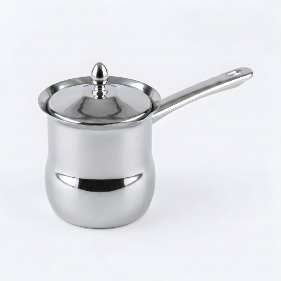 Stainless Steel Coffee Pot with Lid